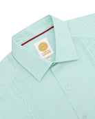 Manchester Guayabera Tradicional Alforzas Bordado Vertical - Manchester