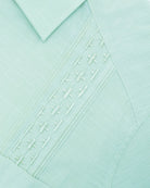 Manchester Guayabera Tradicional Alforzas Bordado Vertical - Manchester