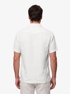 Manchester Guayabera Tradicional Alforzas Bordado Vertical - Manchester