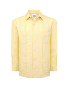 Manchester Guayabera Tradicional Alforzas Finas y Bordado - Manchester