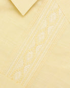 Manchester Guayabera Tradicional Alforzas Finas y Bordado - Manchester