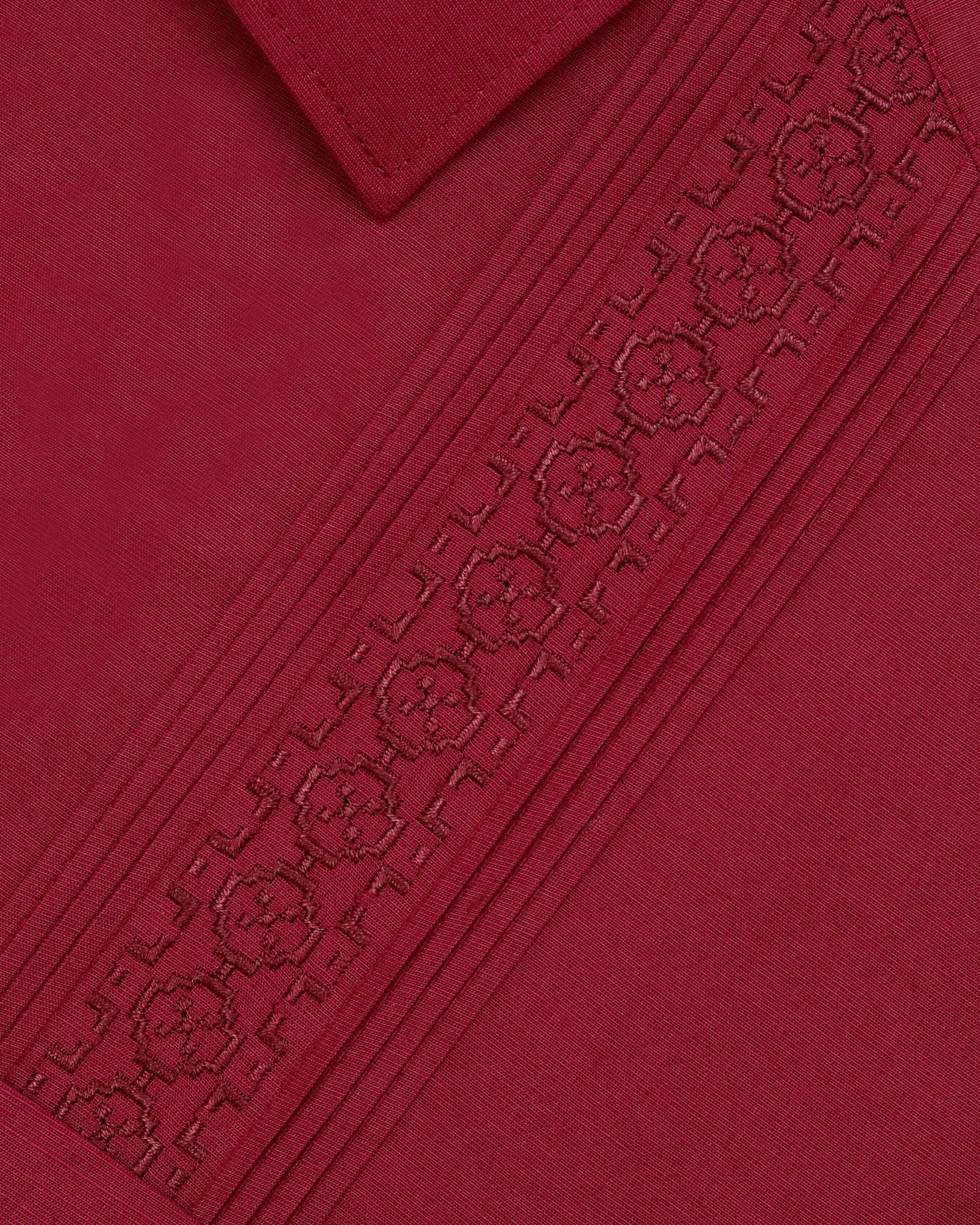 Manchester Guayabera Tradicional Big And Tall - Manga Corta - Manchester