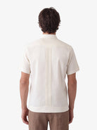 Manchester Guayabera Tradicional Cuatro Bolsas Caribe Esencial - Manga Corta - Manchester