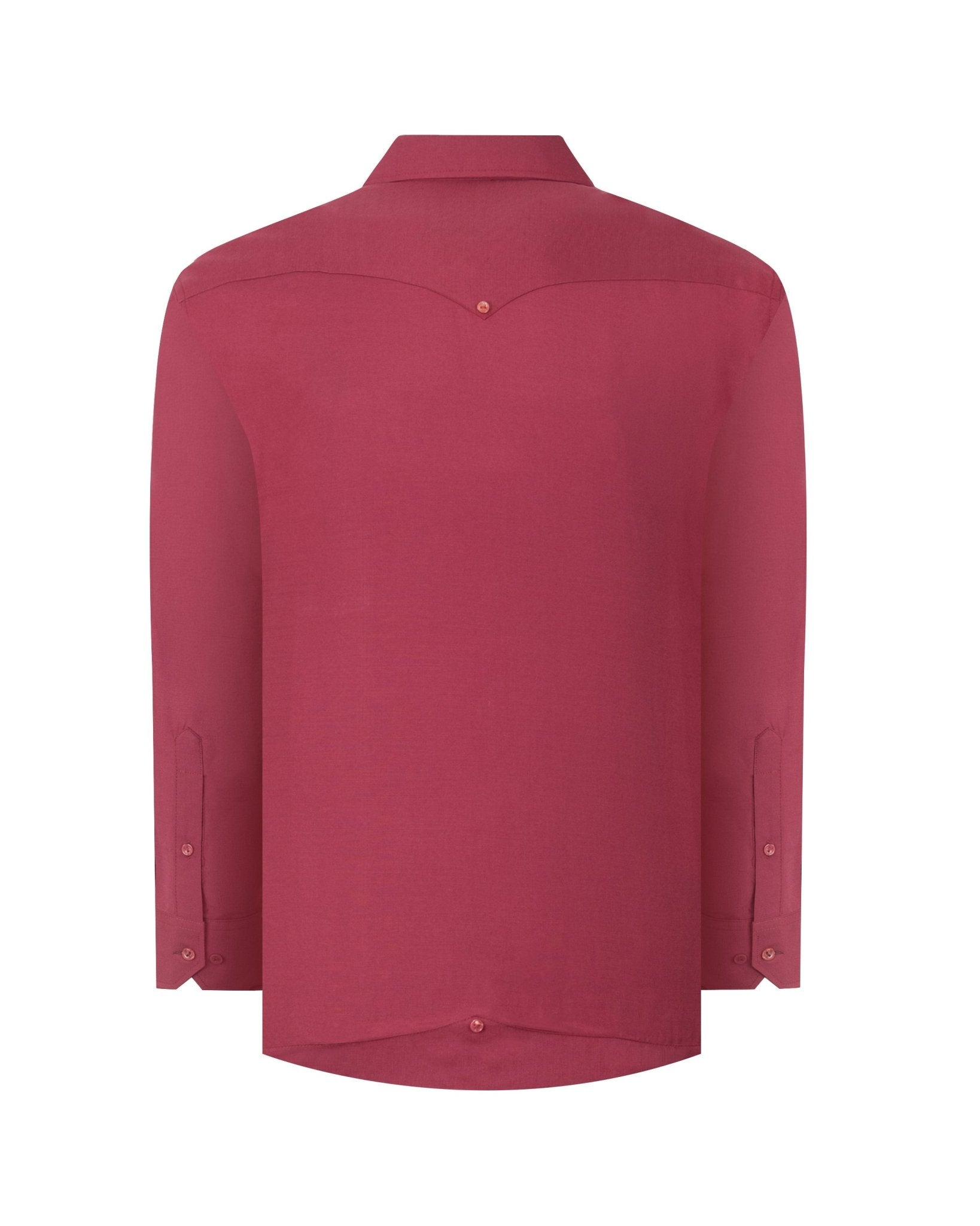 Manchester Guayabera Tradicional Slim Fit Alforzas Bordado - Manchester