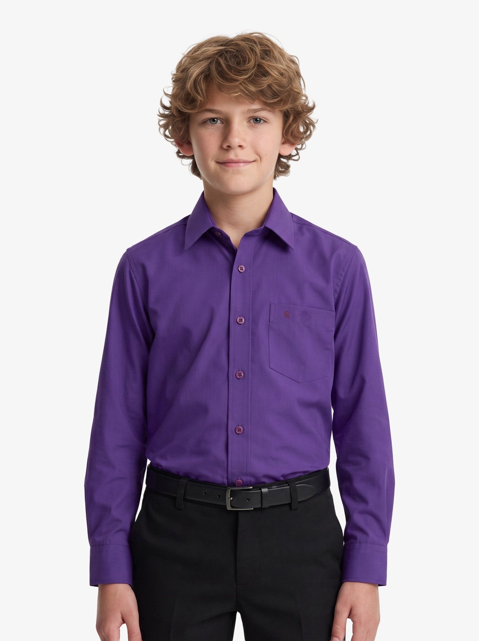 Manchester Junior Camisa de Vestir Algodón y Poliéster - Manchester