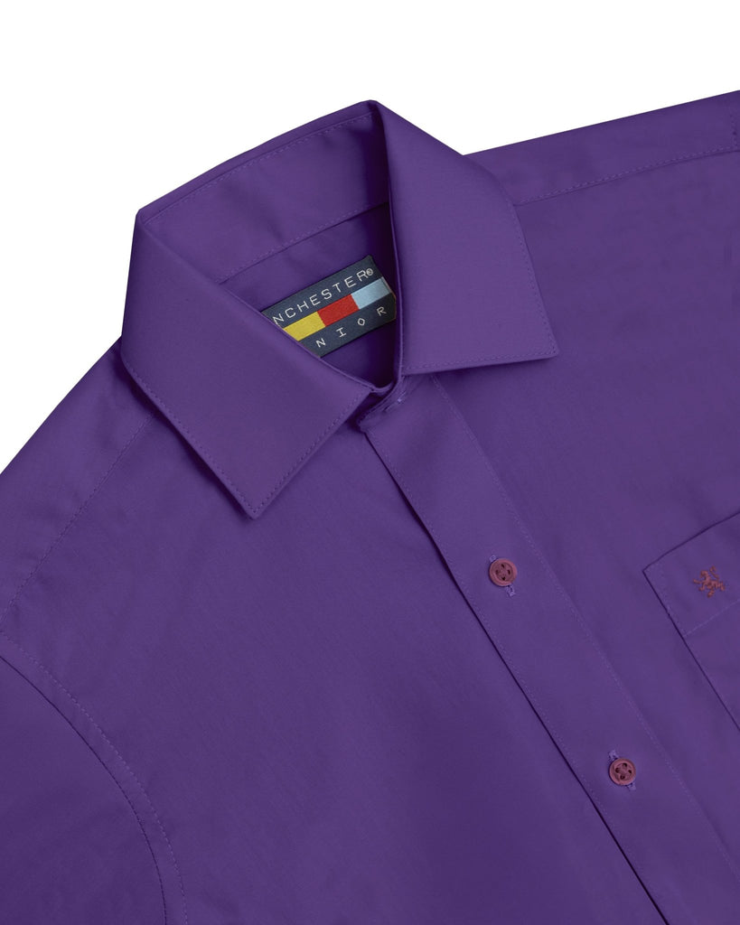 Manchester Junior Camisa de Vestir Algodón y Poliéster - Manchester