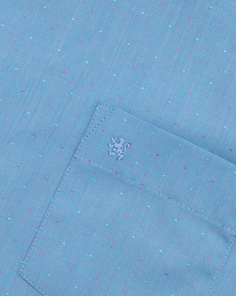 Manchester Junior Camisa de Vestir Mezcla de Algodón - Manga Larga - Manchester