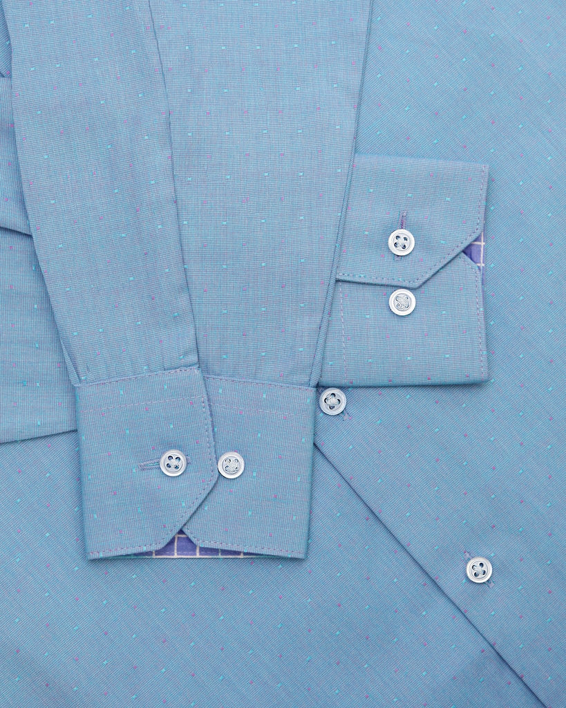 Manchester Junior Camisa de Vestir Mezcla de Algodón - Manga Larga - Manchester