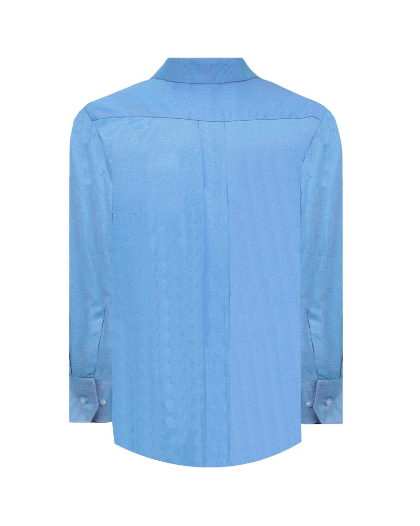 Manchester Junior Camisa de Vestir Mezcla de Algodón - Manga Larga - Manchester