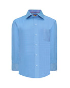 Manchester Junior Camisa de Vestir Mezcla de Algodón - Manga Larga - Manchester