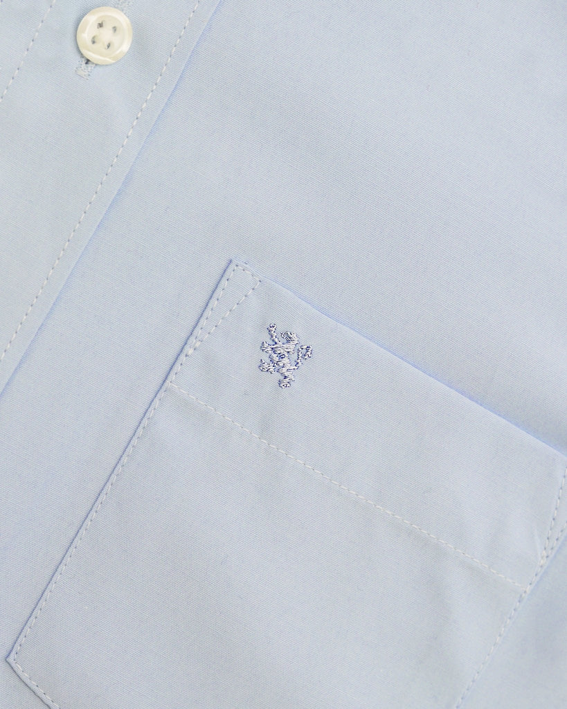 Manchester Junior Camisa de Vestir: Regular Fit Cuello Roma - Manchester