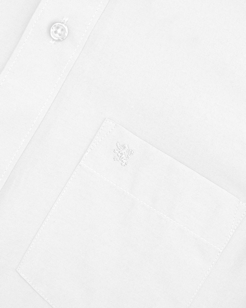 Manchester Junior Camisa de Vestir: Regular Fit Cuello Roma - Manchester