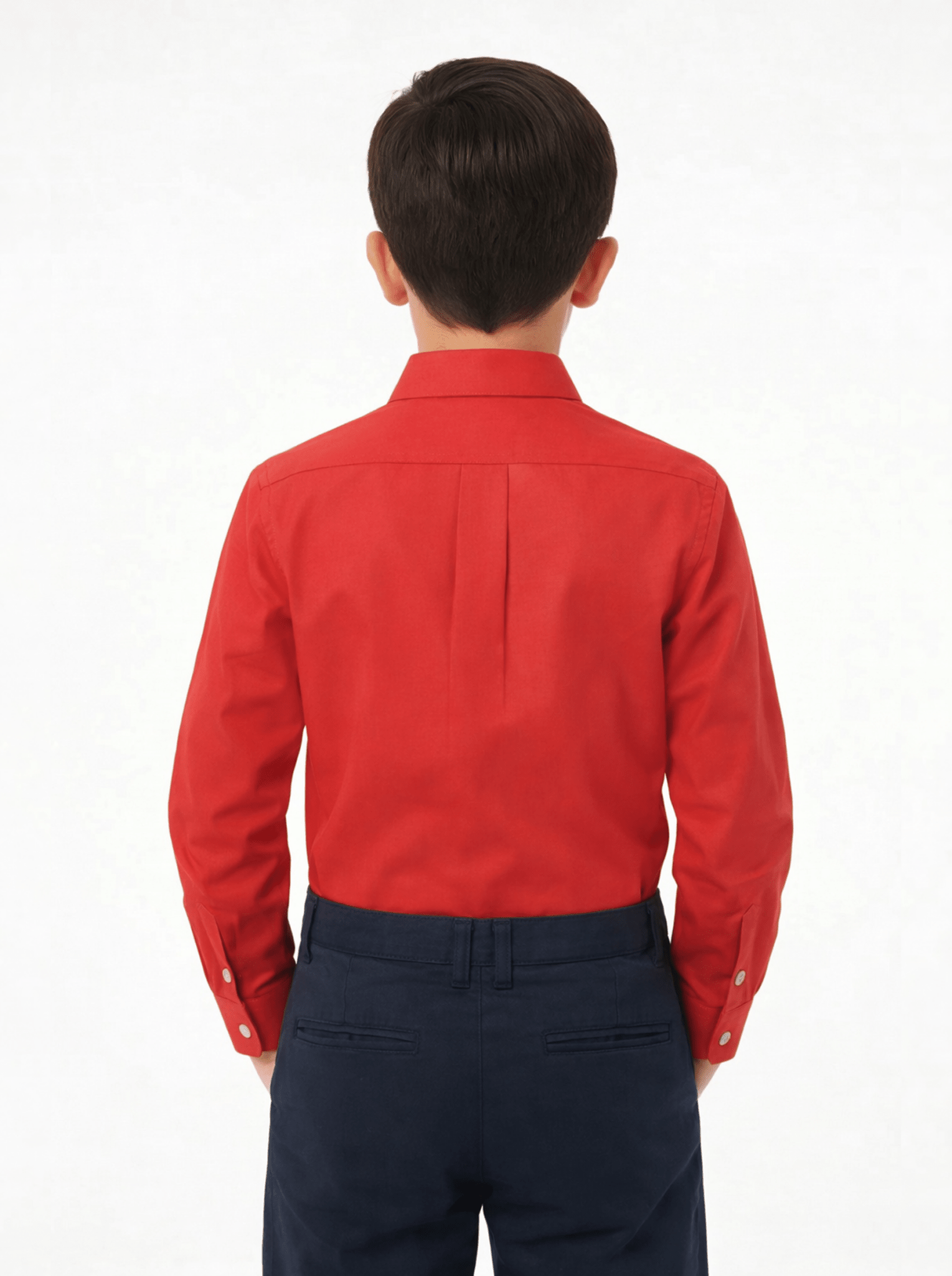 Manchester Junior Camisa de Vestir: Regular Fit Cuello Roma - Manchester