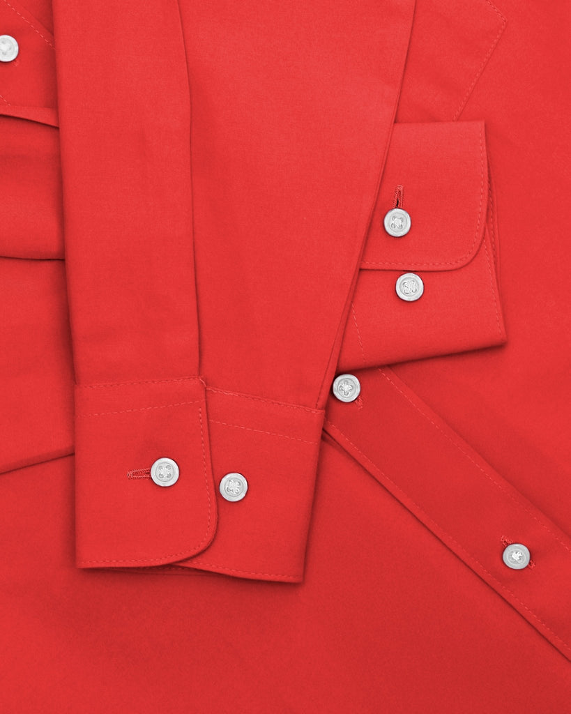 Manchester Junior Camisa de Vestir: Regular Fit Cuello Roma - Manchester