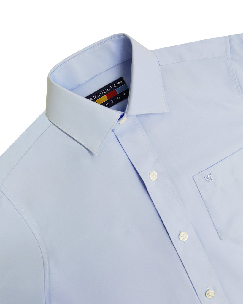 Manchester Junior Camisa de Vestir: Regular Fit Cuello Roma - Manchester