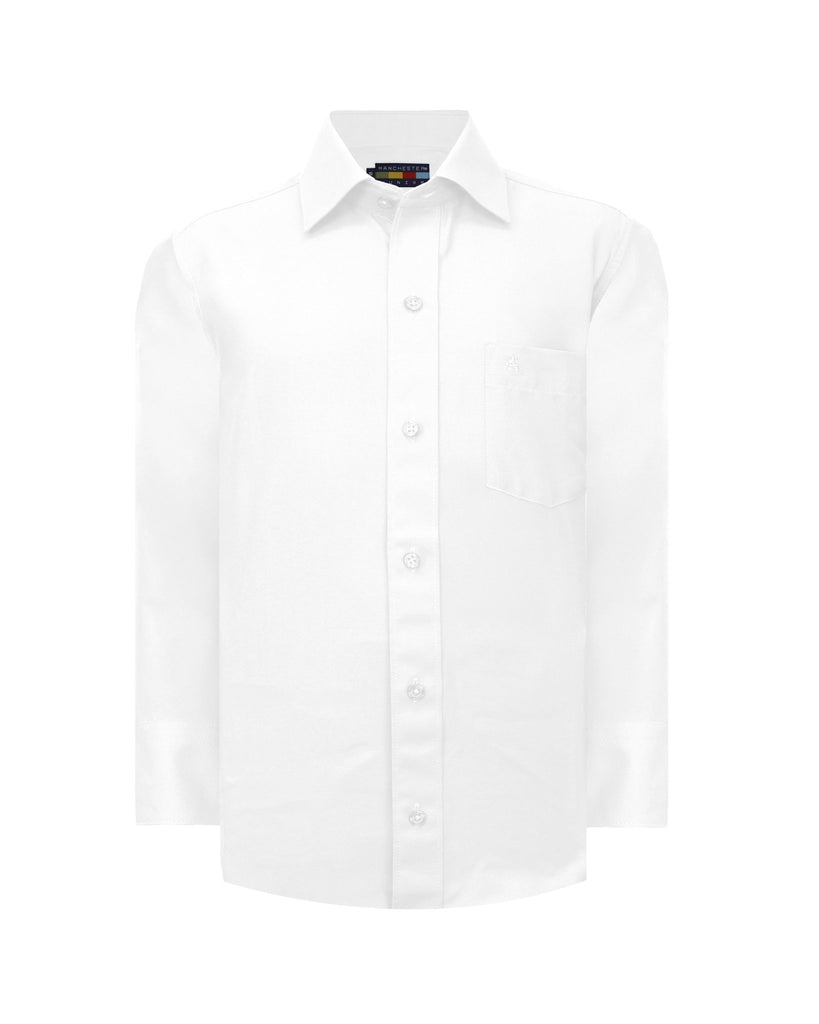 Manchester Junior Camisa de Vestir: Regular Fit Cuello Roma - Manchester
