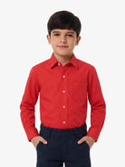 Manchester Junior Camisa de Vestir: Regular Fit Cuello Roma - Manchester