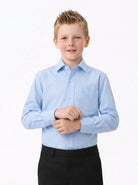 Manchester Junior Camisa de Vestir: Regular Fit Cuello Roma - Manchester