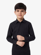 Manchester Junior Camisa de Vestir: Regular Fit Cuello Roma - Manchester