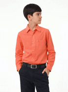 Manchester Junior Camisa de Vestir: Regular Fit Cuello Roma - Manchester