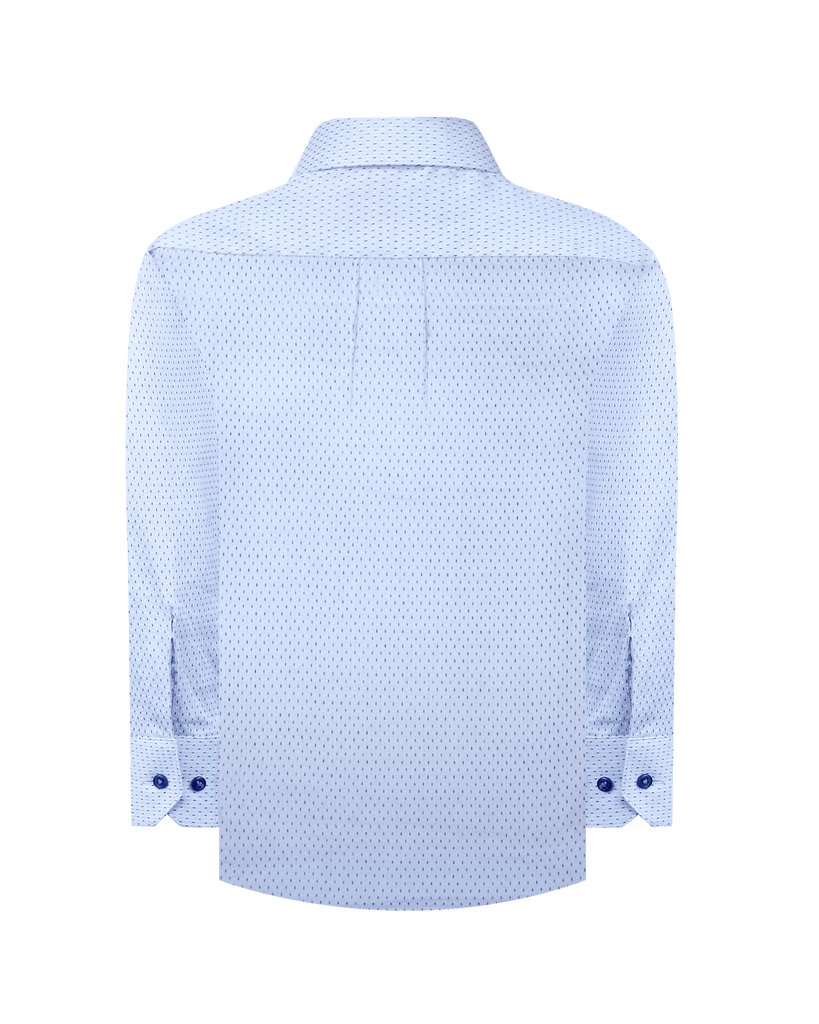 Manchester Junior Camisa Vestir Manga Larga Lisa - Manchester