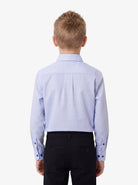 Manchester Junior Camisa Vestir Manga Larga Lisa - Manchester