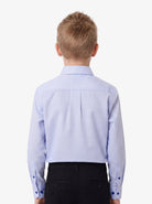 Manchester Junior Camisa Vestir Manga Larga Lisa - Manchester