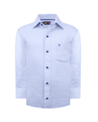Manchester Junior Camisa Vestir Manga Larga Lisa - Manchester