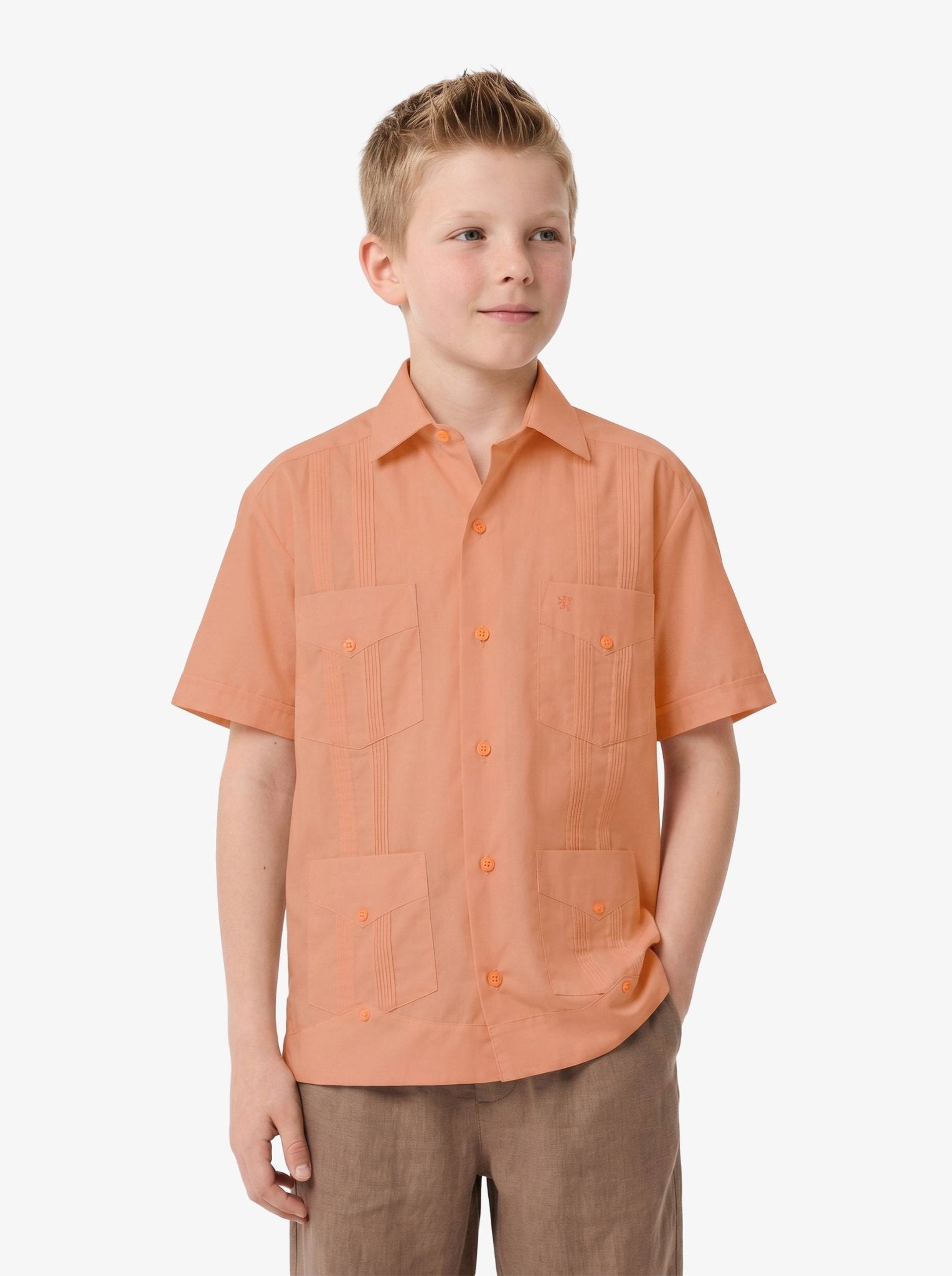 Manchester Junior Guayabera Algodón y Poliéster - Manchester