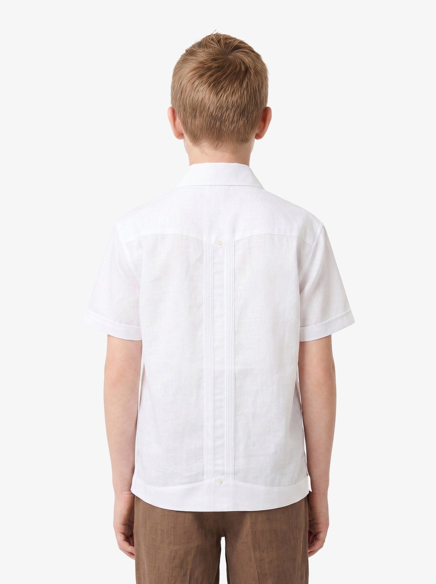 Manchester Junior Guayabera Algodón y Poliéster - Manchester