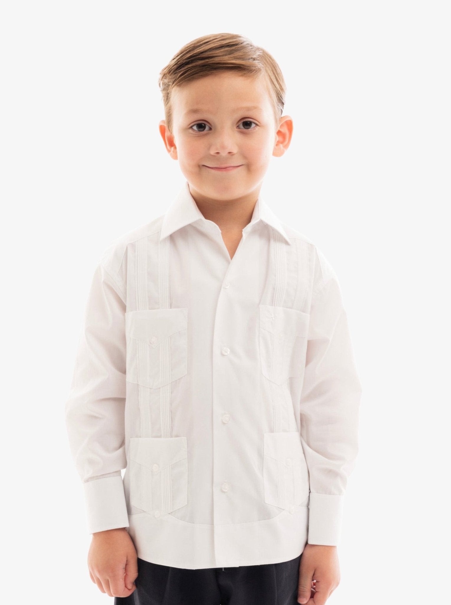 Manchester Junior Guayabera Algodón y Poliéster - Manchester