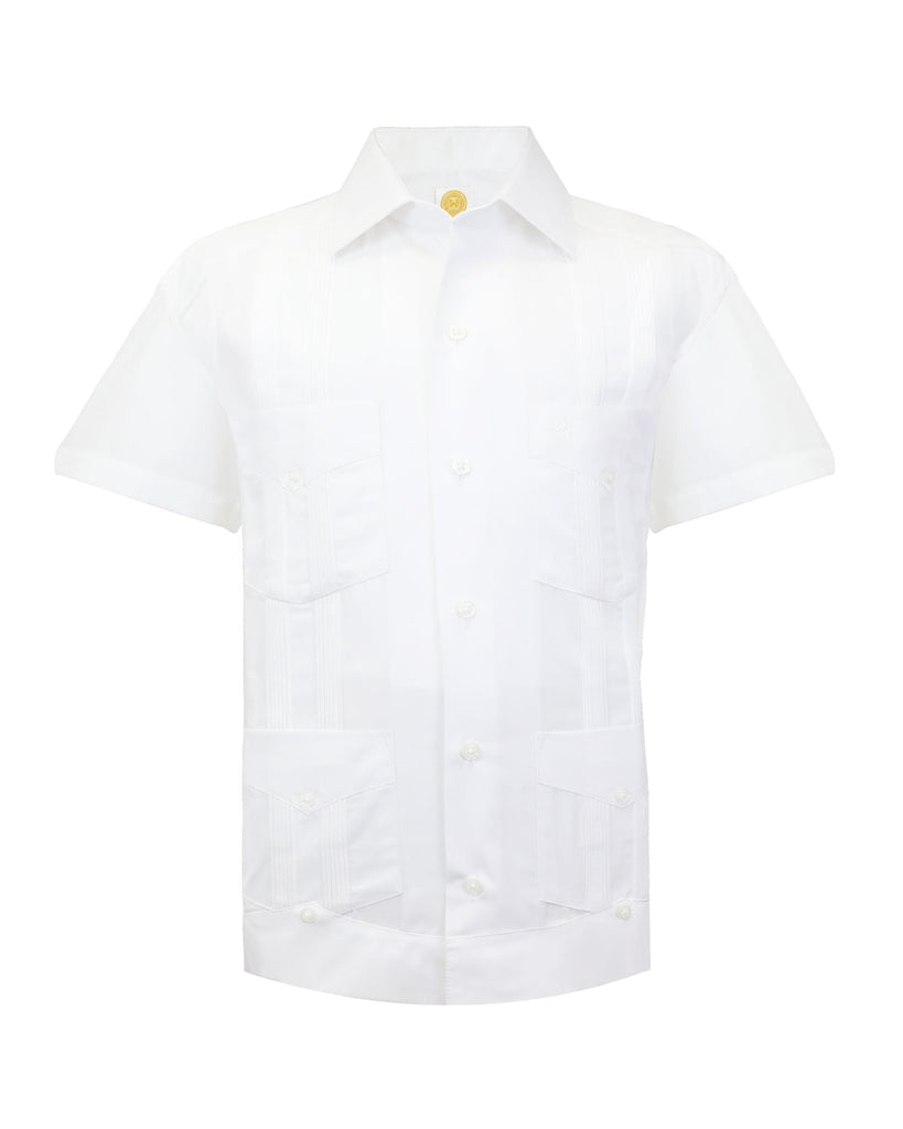 Manchester Junior Guayabera Algodón y Poliéster - Manchester