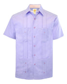 Manchester Junior Guayabera Manga Corta - Mezcla Lino - Manchester