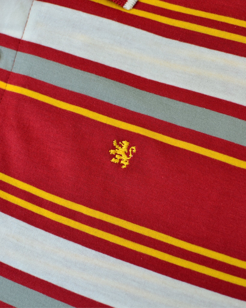 Manchester Junior Polo 100% Algodón Patrón de Rayas - Manga Corta - Manchester