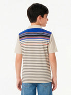 Manchester Junior Polo Patrón Lineal 100% Algodón - Manga Corta - Manchester