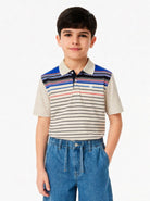 Manchester Junior Polo Patrón Lineal 100% Algodón - Manga Corta - Manchester