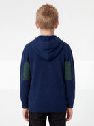 Manchester Junior Sweater 100% Acrílico - Manga Larga color marino oscuro para niño