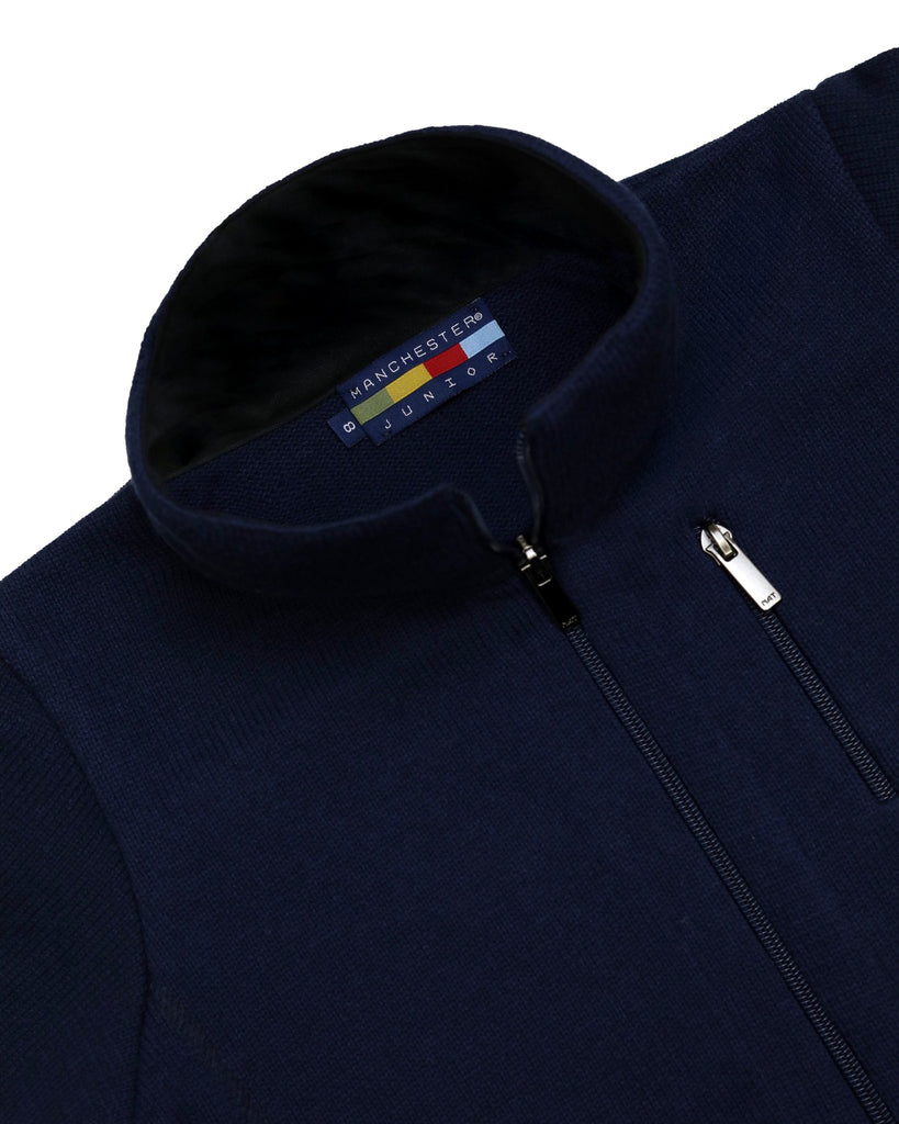 Manchester Junior Sweater con Zipper - Manchester