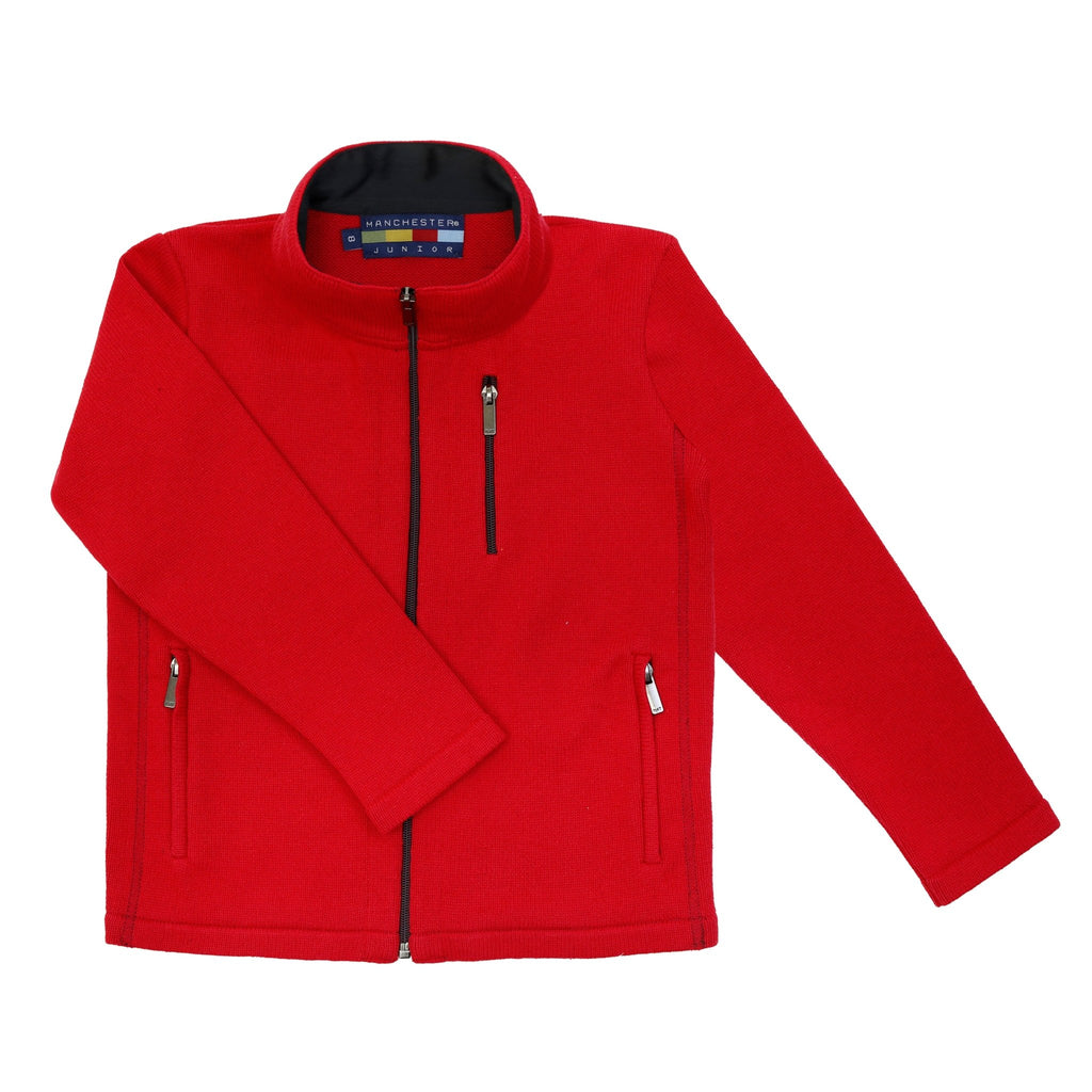 Manchester Junior Sweater con Zipper - Manchester