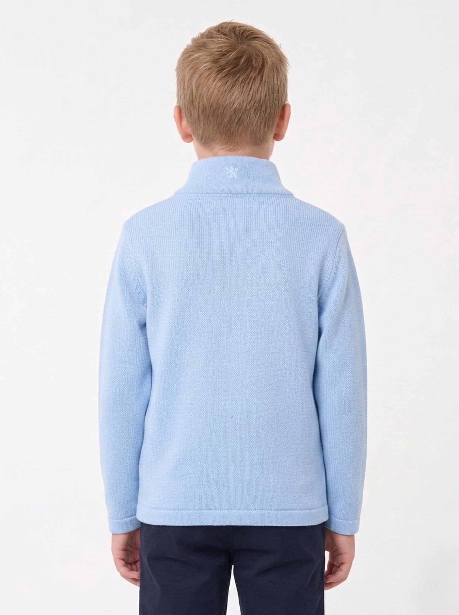Manchester Junior Sweater Liso a Punto - Manchester