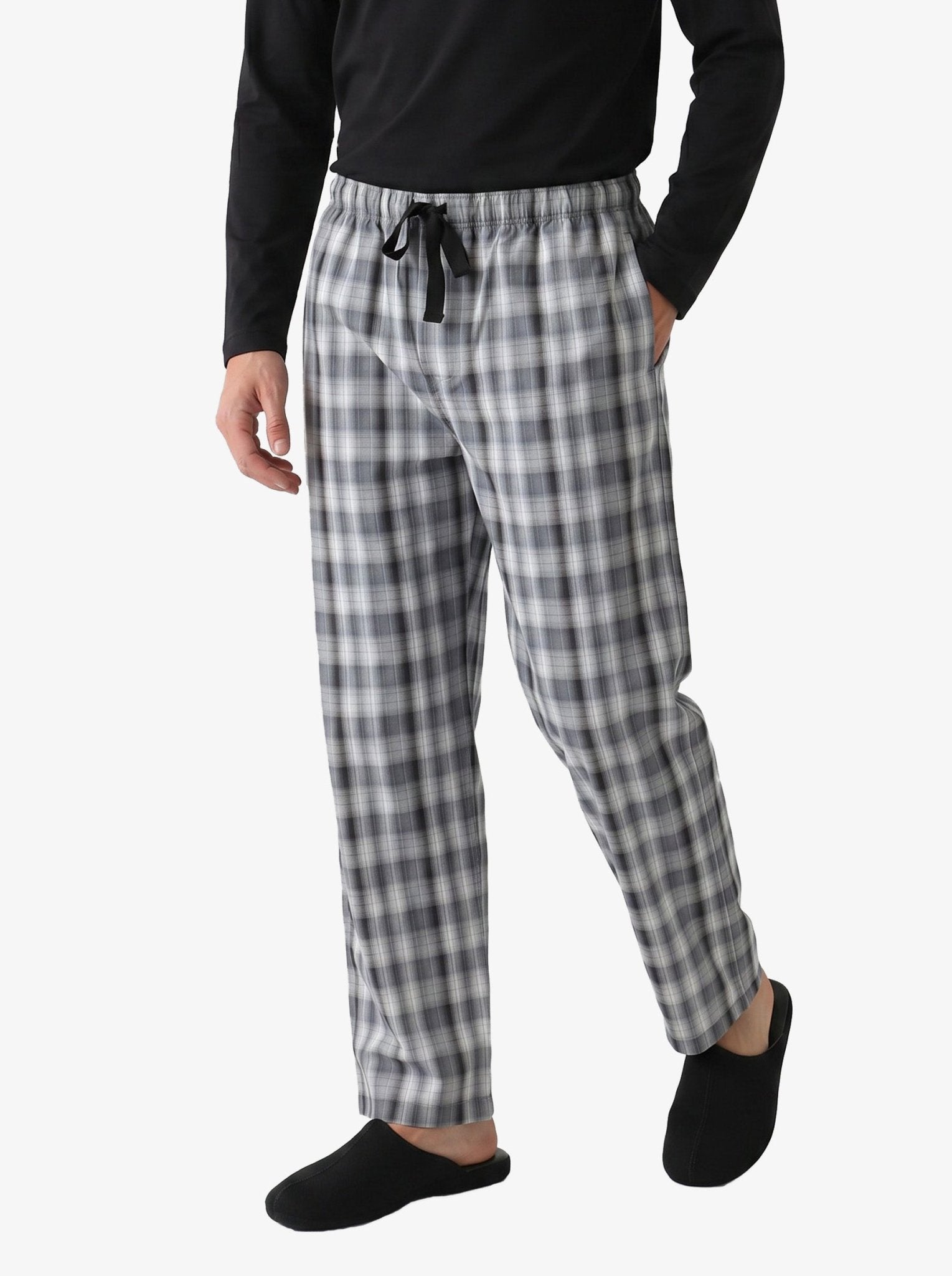 Manchester Pantalón de Pijama Algodón y Poliéster color gris para hombre
