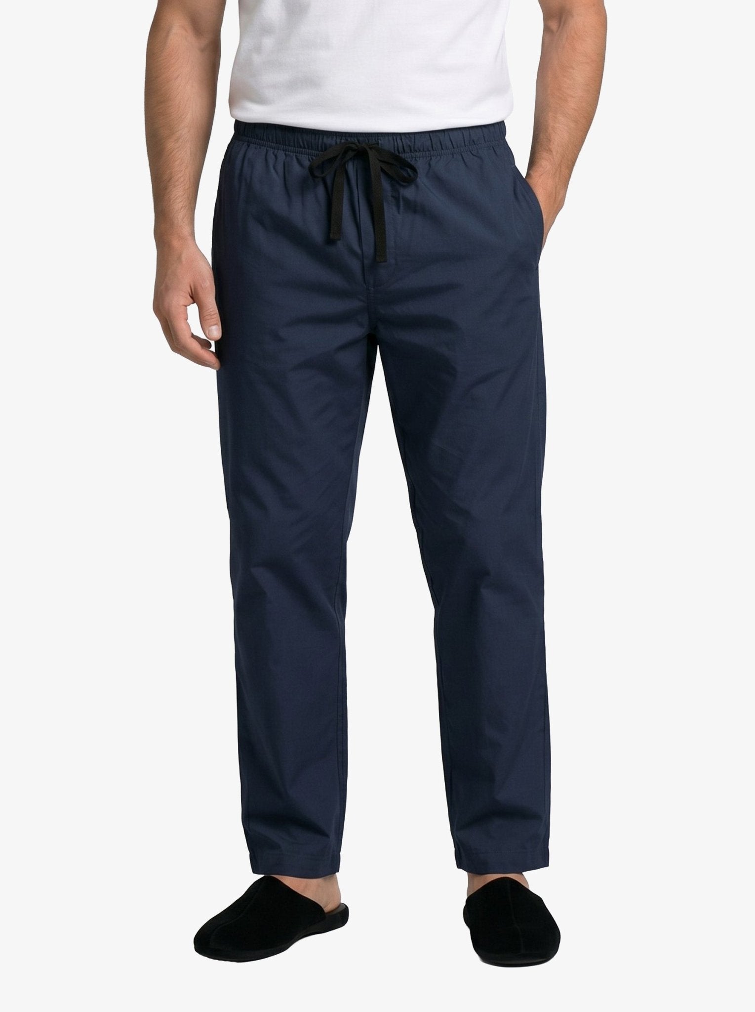 Manchester Pantalón de Pijama con Bolsillos Algodón y Poliéster color acero para hombre