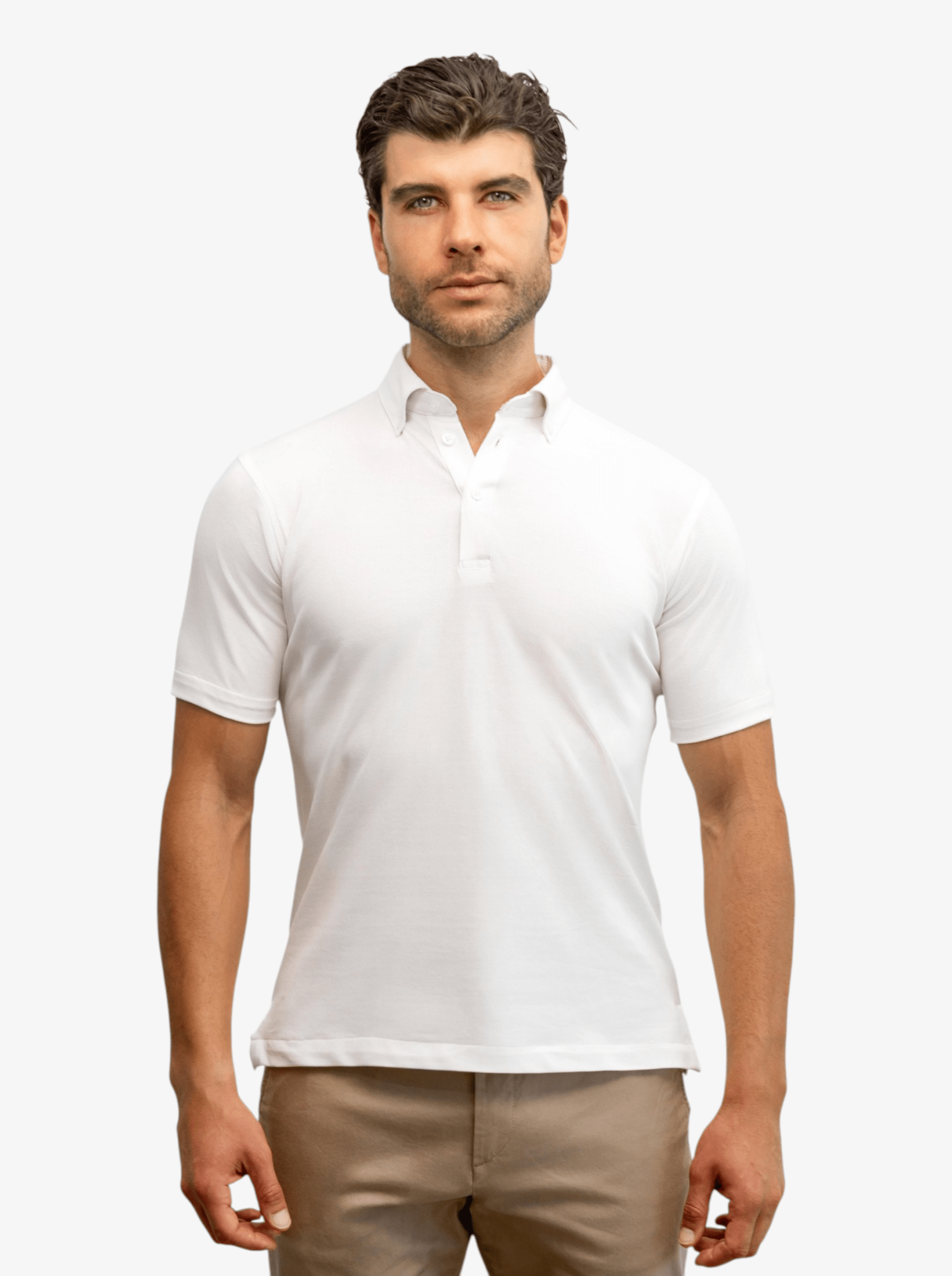 Manchester Performance Playera Tipo Polo Algodón-Poliéster-Spandex - Manga Corta - Manchester
