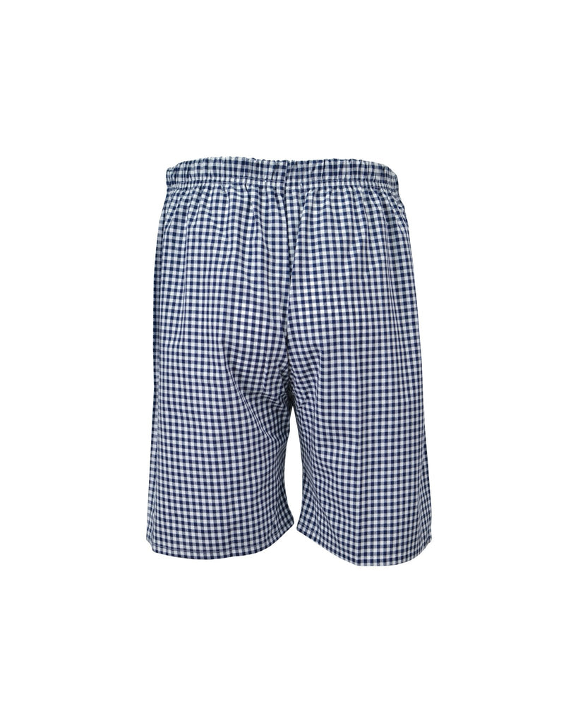 Manchester Pijama Corta de Cuadros en 100% Algodón - Manchester