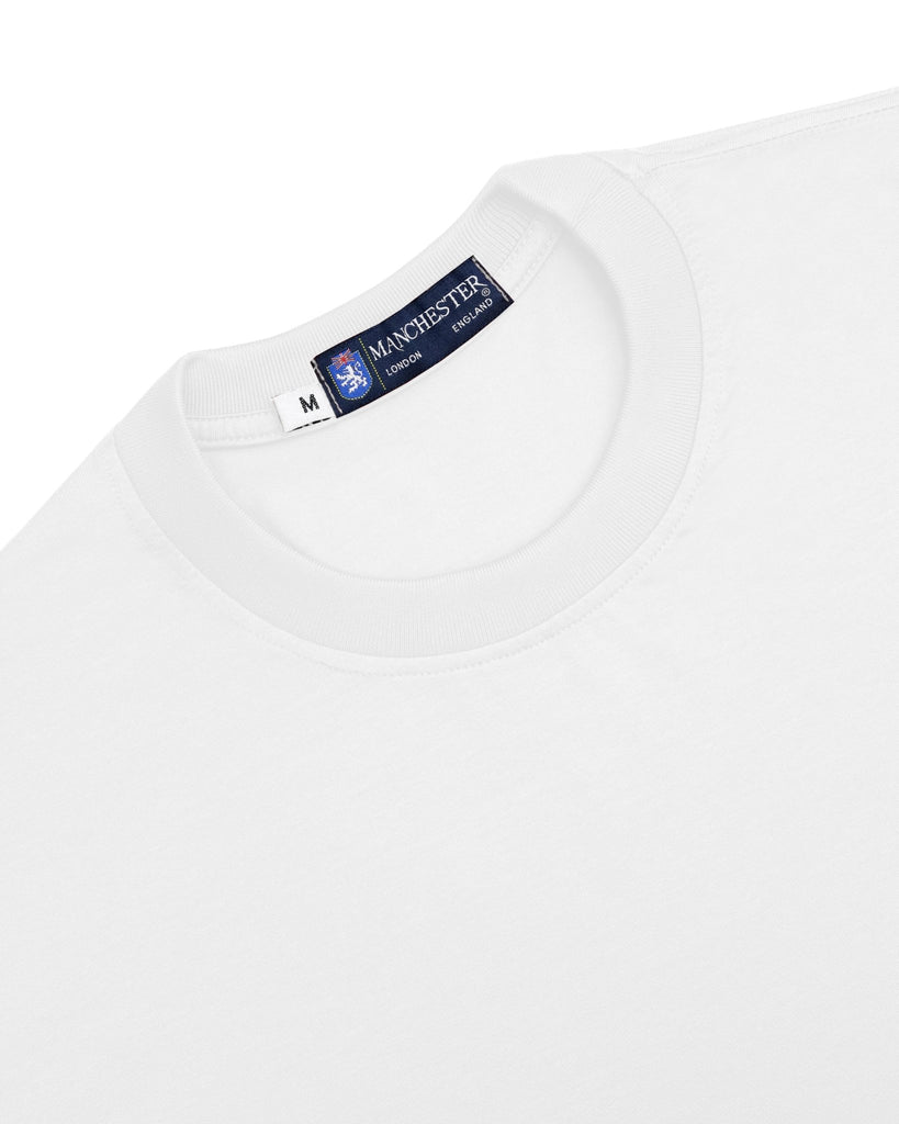 Manchester Playera Cuello Redondo Lisa Poliéster y Algodón - Manchester