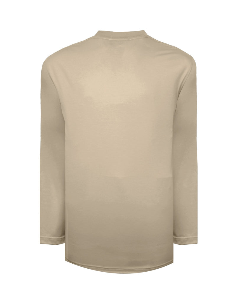 Manchester Playera Cuello Redondo Lisa Poliéster y Algodón Manga Larga - Manchester