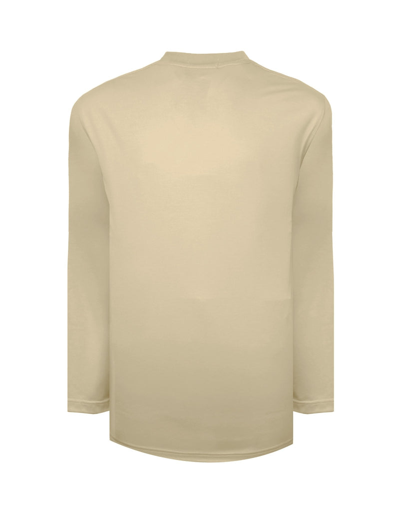 Manchester Playera Cuello Redondo Lisa Poliéster y Algodón Manga Larga - Manchester