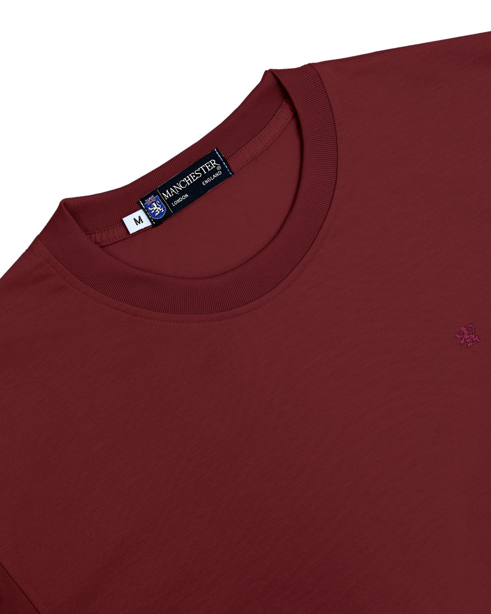Manchester Playera Cuello Redondo Lisa Poliéster y Algodón Manga Larga - Manchester