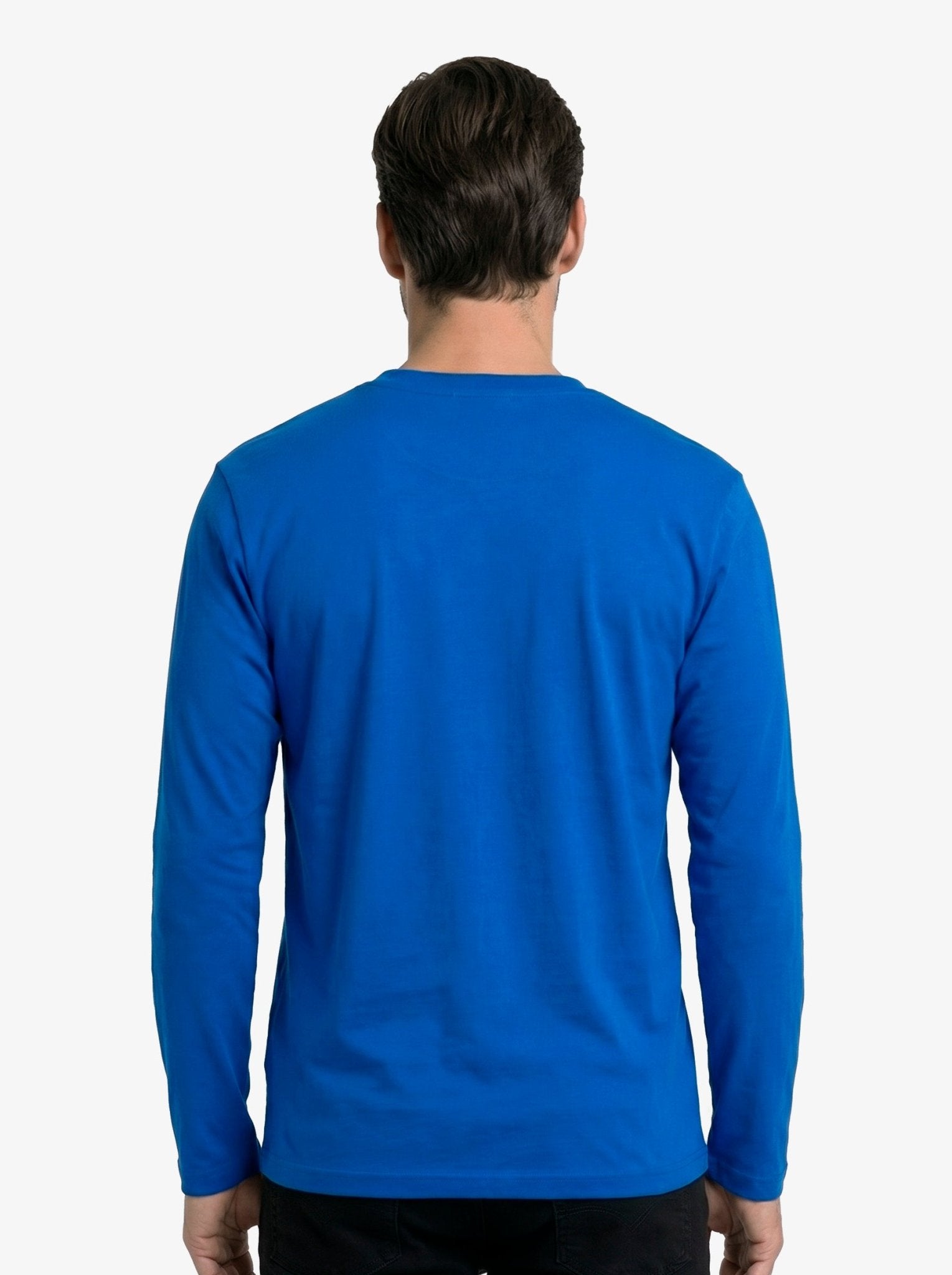 Manchester Playera Cuello Redondo Lisa Poliéster y Algodón Manga Larga - Manchester