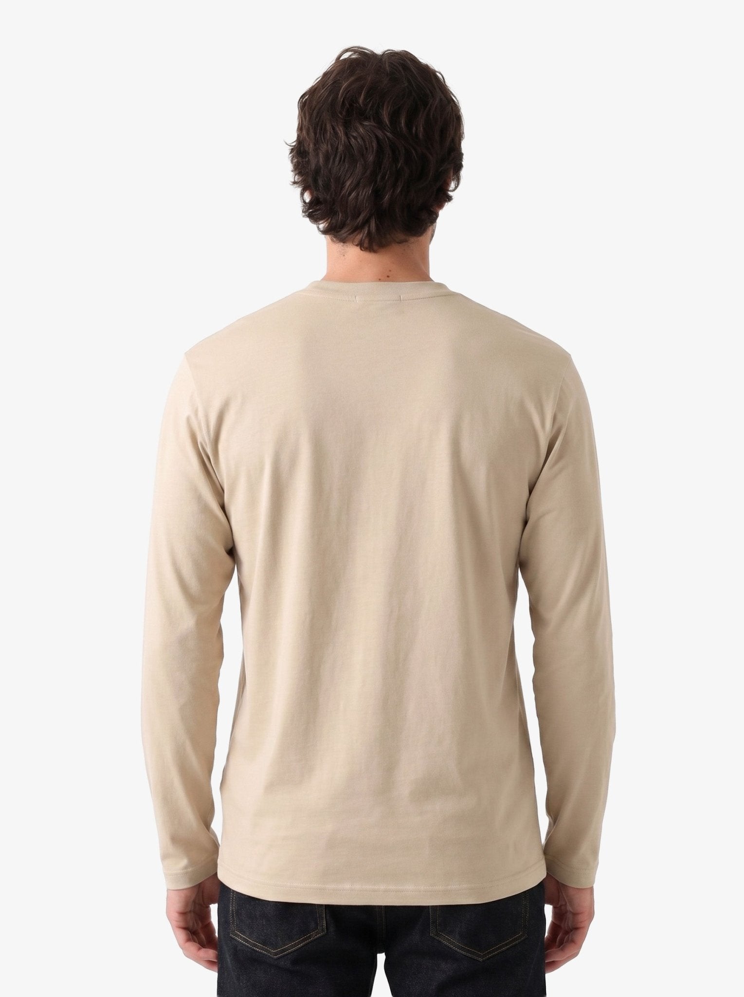 Manchester Playera Cuello Redondo Lisa Poliéster y Algodón Manga Larga - Manchester